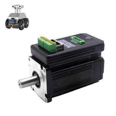 Moteur servo robot 48V 400W 3000 tr/min avec pilote servo intégré pour le contrôle d'automatisation robotique