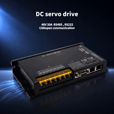 L11‑Série Variateur Servo CC Basse Tension 20‑60V CANopen EtherCAT Appliqué aux Robots d'Inspection AGV