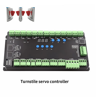 DC20~30V Servo contrôleur RS232, RS485, CAN, fournissant une communication Modbus -25~55°C, adapté aux portes de vitesse, aux portes d'aile et aux portes d'oscillation