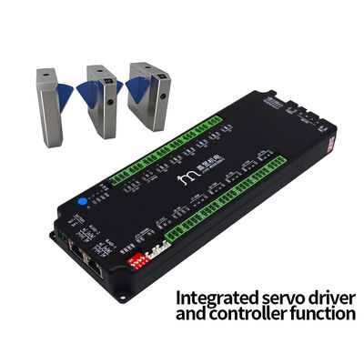 Contrôleur de servomoteur de portillon avec encodeur incrémental, anti-effraction forcée, ouverture de porte hors tension pour accès aux stations et bâtiments
